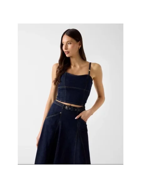 Top Guess granatowy