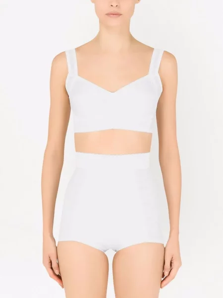 Korzetový top Dolce & Gabbana bílý