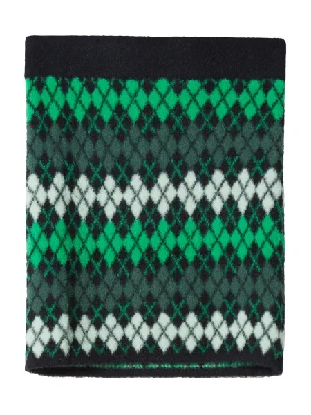 Bershka Fustă verde verde pin alb