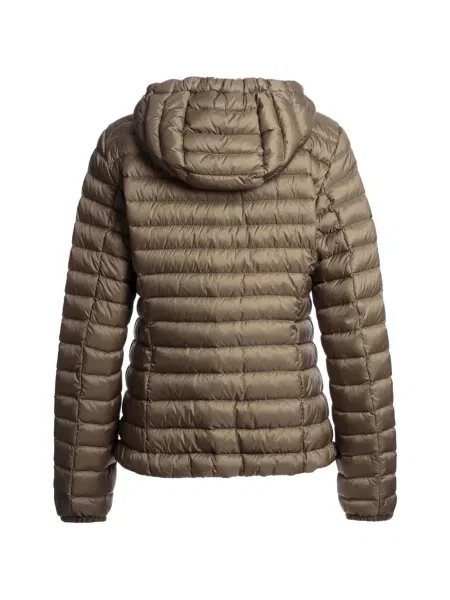 Geacă cu puf Parajumpers cu glugă maro
