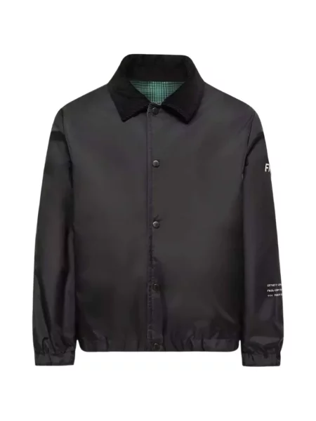 Kurtka dziecięca Moncler Enfant zielona