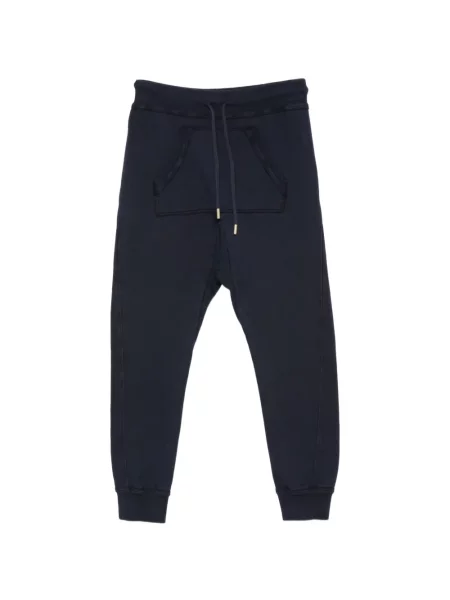Pantaloni Dsquared2 alergare cu cordon negru
