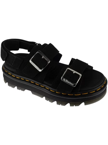 Pantofi Dr. Martens din piele cu platformă negru