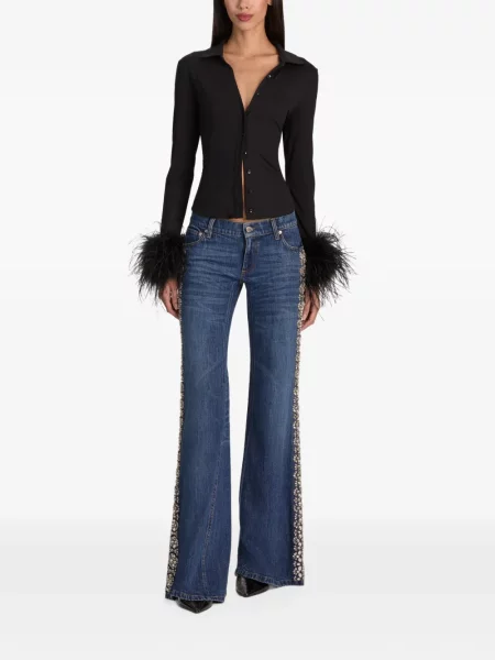 Top Alice + Olivia čierna