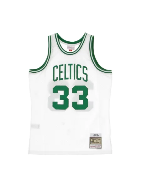 Koszulka sportowa Mitchell & Ness z dżerseju biała