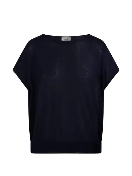 Tricou Roberto Collina scurt albastru