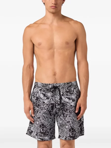 Slip de baie Philipp Plein negru