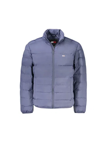 Kurtka Tommy Jeans z długim rękawem niebieska