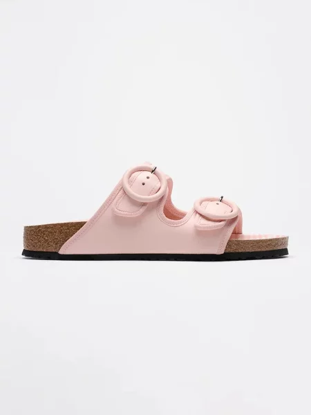 Кожаные шлепанцы Birkenstock 1774 с пряжкой