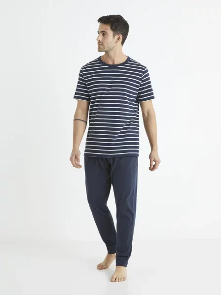 Piżama Celio niebieska