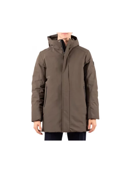 Parka Canadian Classics z kapturem zielona