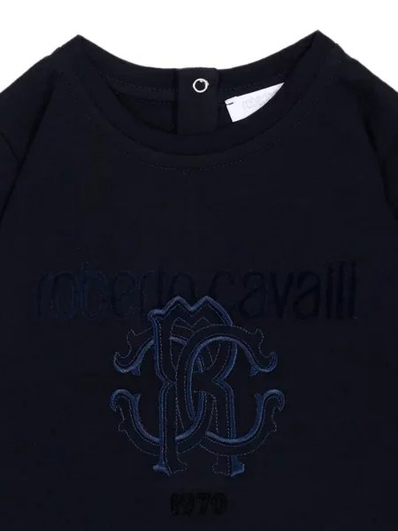 Dětské tričko Roberto Cavalli modré