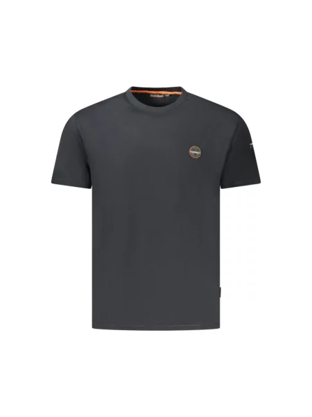 Koszulka Napapijri S-Badge black czarna