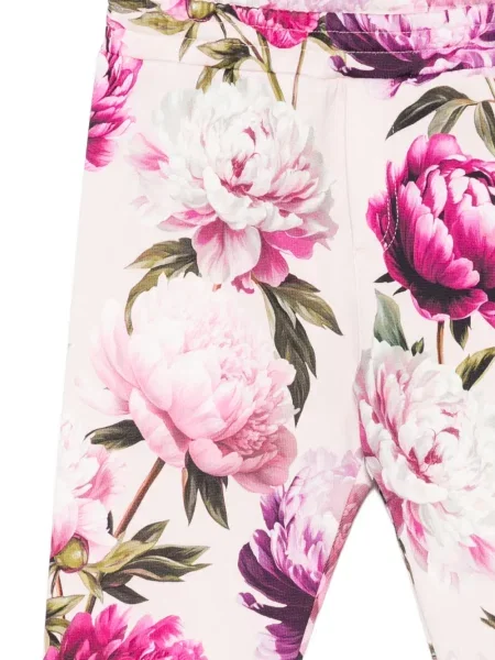 Gyerek nadrág Dolce & Gabbana rózsaszín