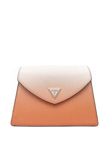 Geanta crossbody Guess cu gradient portocaliu
