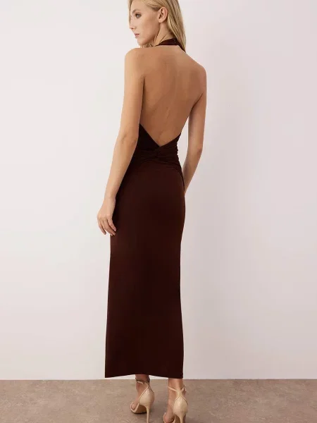 Trendyol Rochie ciocolatiu