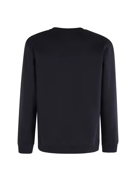 Bluza nierozpinana Dondup z naszywkami niebieska