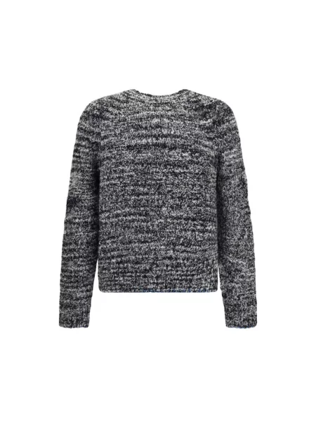 Sweter Sunflower wełniany szary