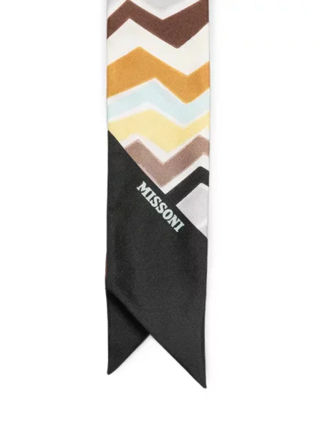 Fular Missoni alb