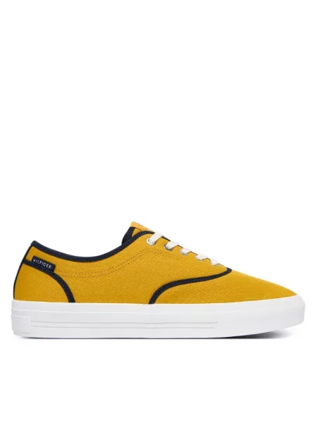 Tenisówki Tommy Hilfiger żółte