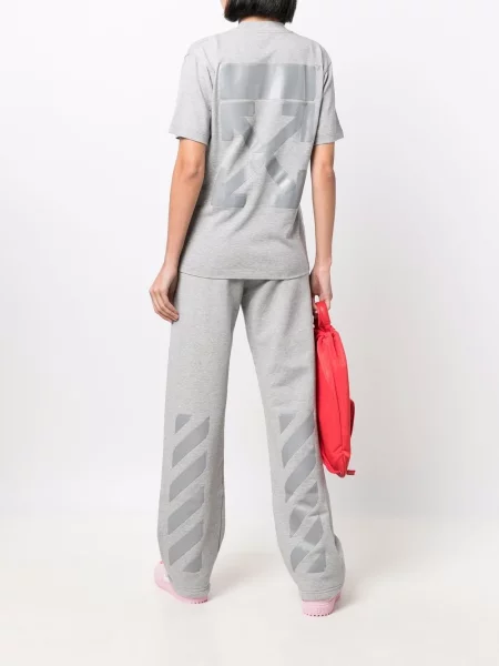 Tricou Off-white cu imagine alb