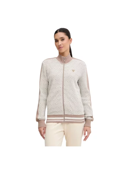Bluza rozpinana Guess beżowa