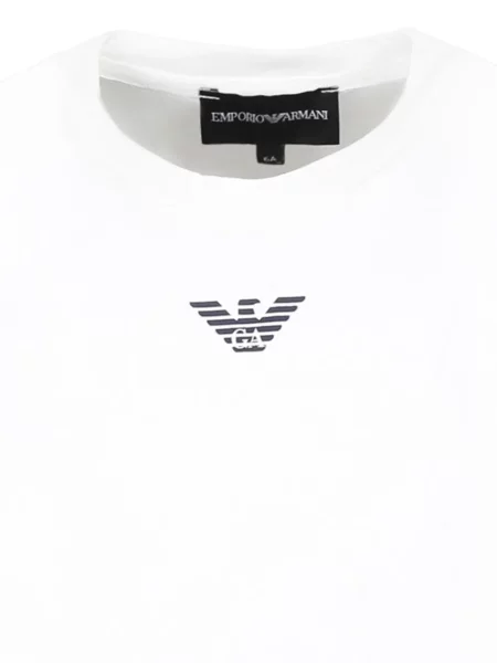 Koszulka dziecięca Emporio Armani biała