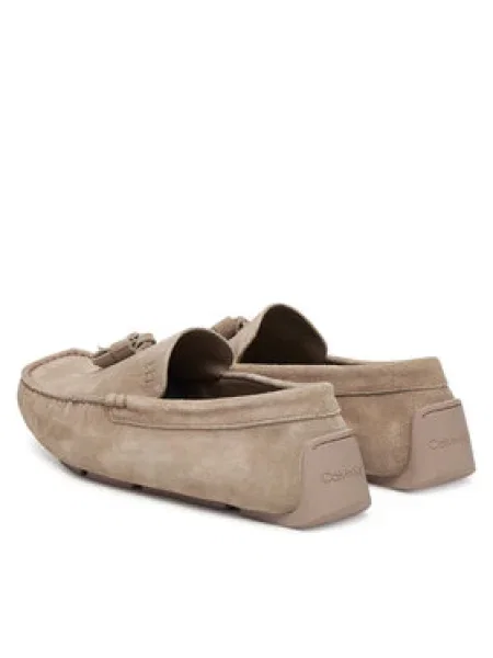 Calvin Klein Mokaszin Driver Tassels Su bézs