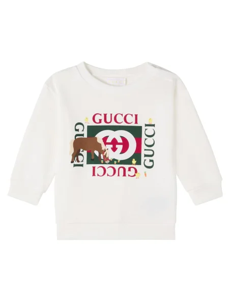 Gyerek melegítő felső Gucci fehér