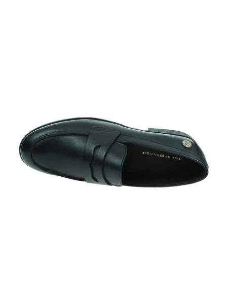 Tommy Hilfiger De piele pantofi loafer negru