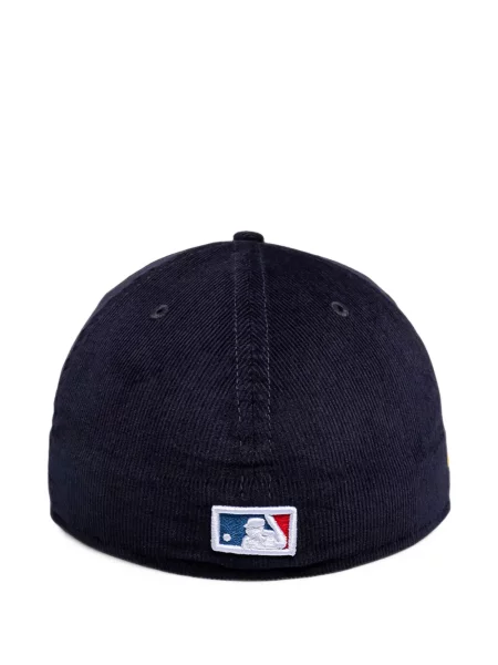 Șapcă New Era Cap de catifea cord albastru
