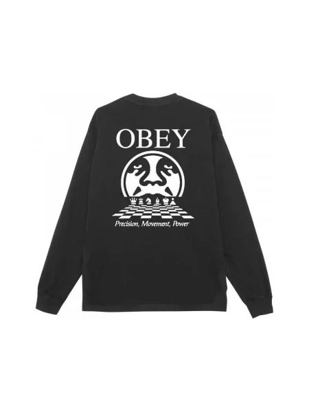 Tričko Obey černé