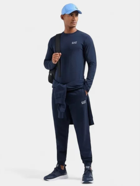 Лонгслів Ea7 синій
