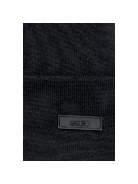 Шапка Estro черная