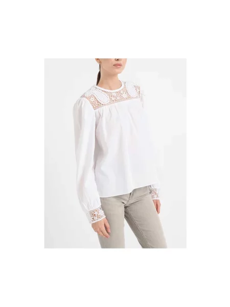 Bluzka Hugo Boss klasyczna biała