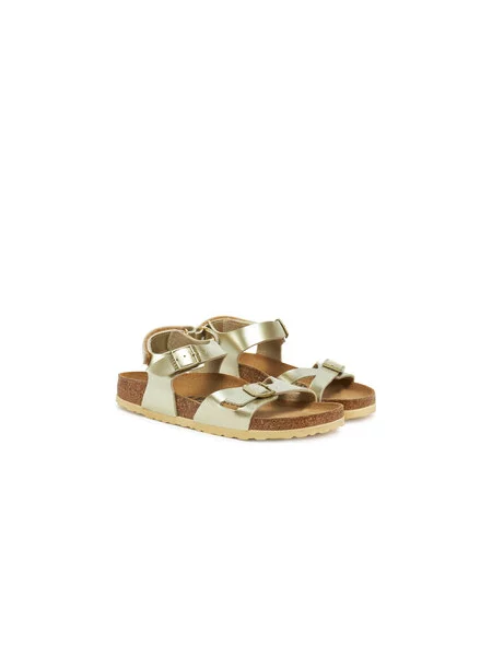 Sandály Birkenstock Rio As Kids D Zlatá