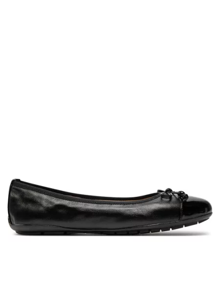 Baleríny Caprice čierna