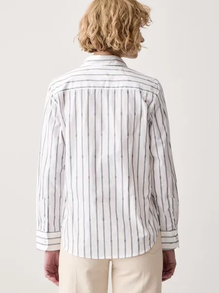 Tommy Hilfiger риза дамска от бяло