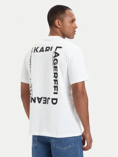 Tričko Karl Lagerfeld biela