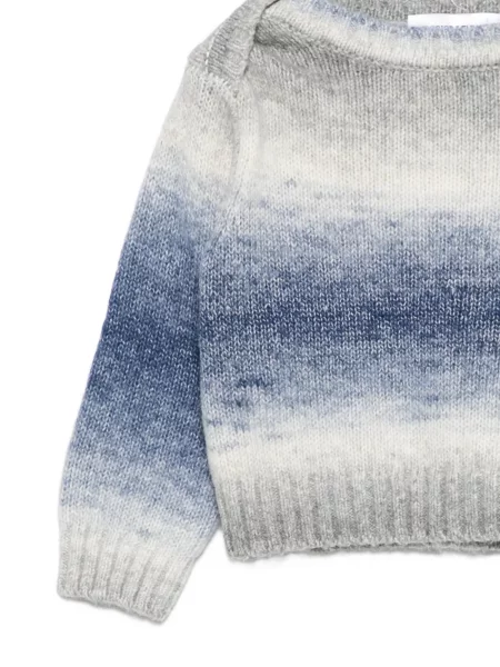 Sweter dziecięcy Emporio Armani szary