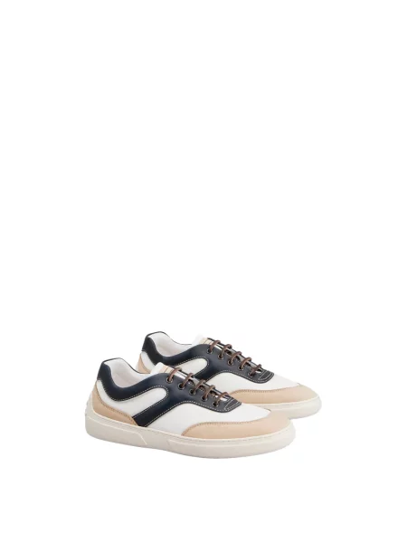 Botki Tod's skórzane beżowe