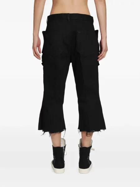 Decupat blugi Rick Owens negru