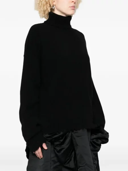 Pulover Uma Wang din cașmir negru