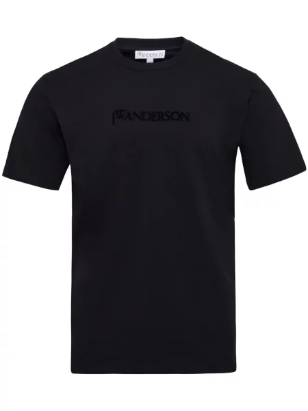 Tricou Jw Anderson cu broderie negru