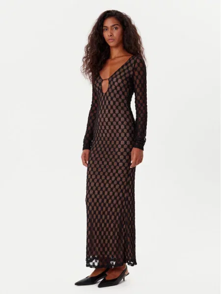 BARDOT Φόρεμα κοκτέιλ Yazmin Lace μαύρο