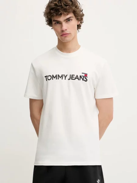 Tommy Jeans tričko bílé