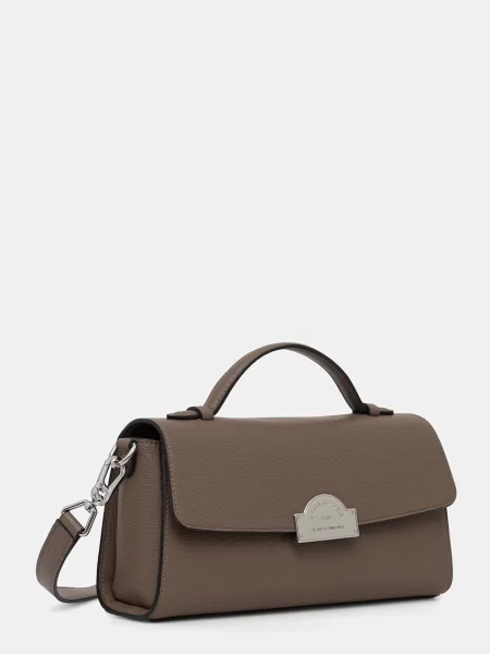 Geanta crossbody Karl Lagerfeld din piele maro