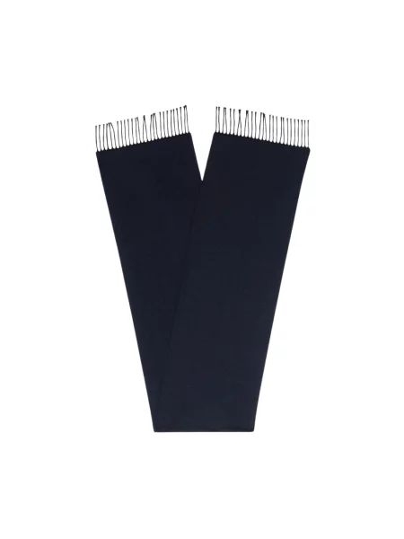 Szal Brooks Brothers wełniana niebieska