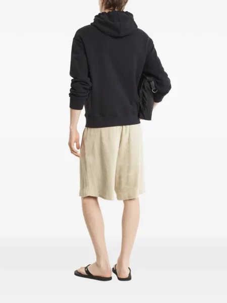 Hanorac cu glugă Maison Kitsune negru