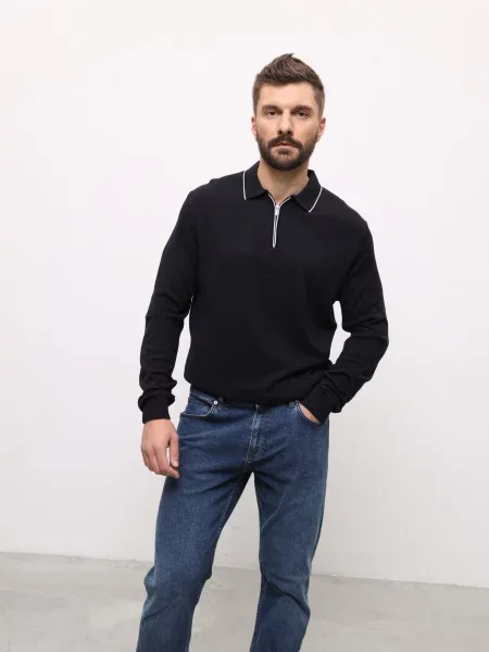 Поло Andreas Moskin черное